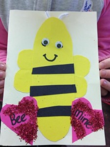 Caoilynn's BEE-AUTIFUL card!