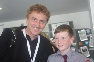 Archie and Sean O'Sullivan from The Dragons Den! 