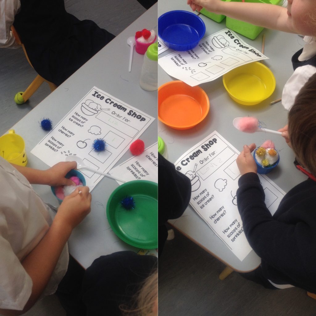 Our Small World ice-cream station - what would you order on your ice-cream?